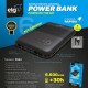 Carregador Portátil  Bateria Power Bank USB 6.500 mAh  ELG